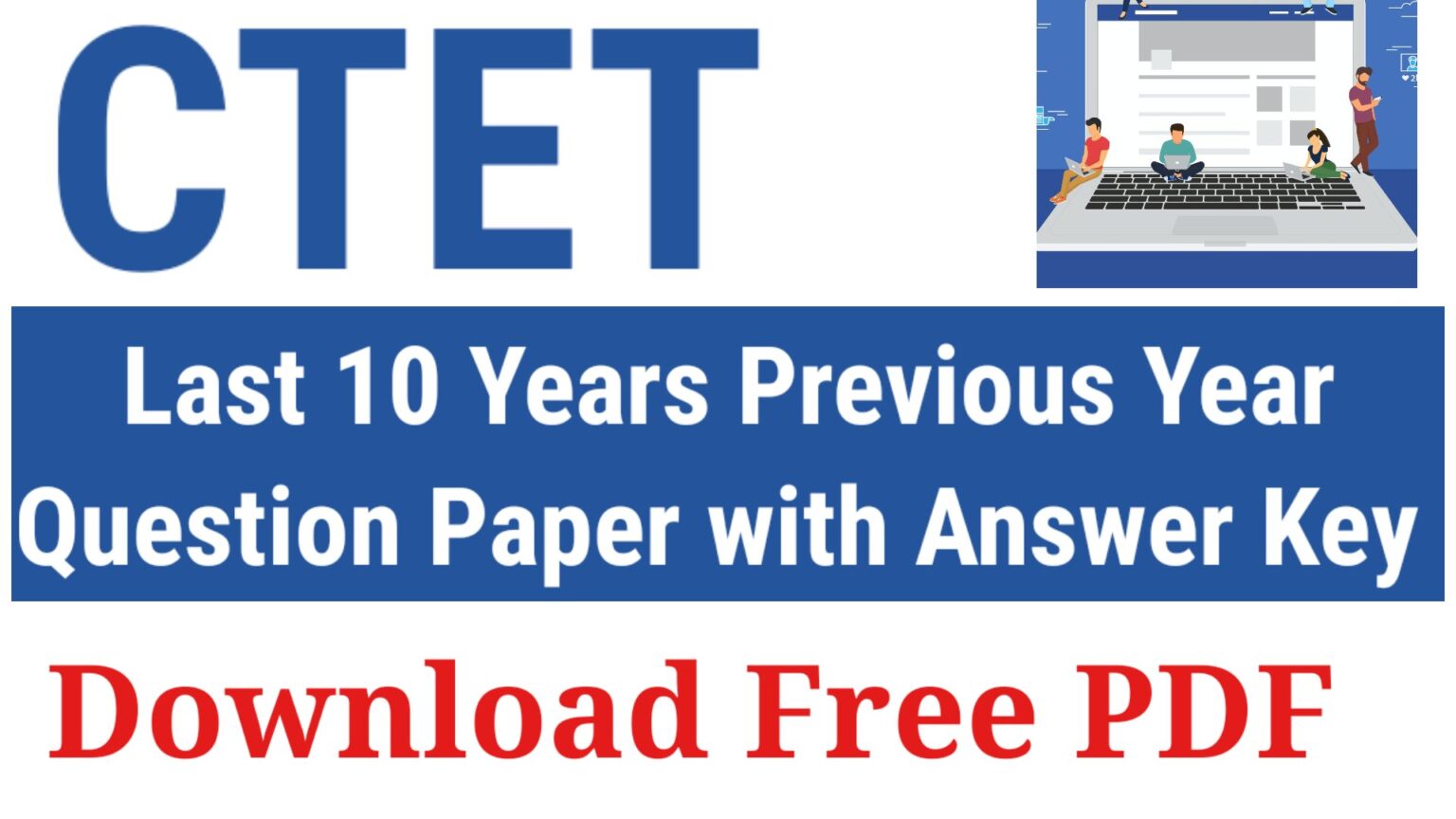 CTET Previous Year Question Paper With Answers PDF Download -2021 /2020 ...