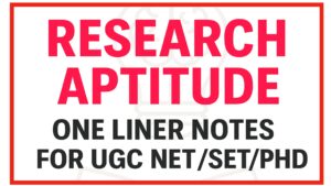 Research Aptitude By Easy Notes 4u Online Study