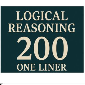 Logical Reasoning One liner