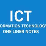 ICT One Liner